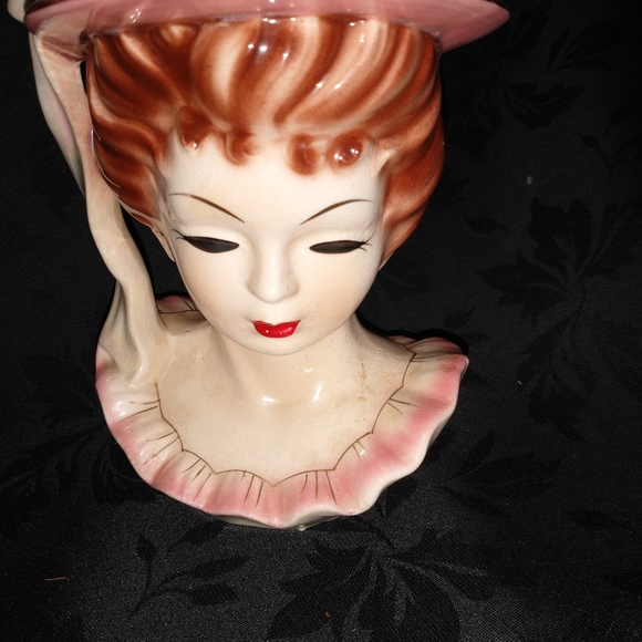 JAPAN Accents Vintage Lady Head Vase Made In Japan Poshmark